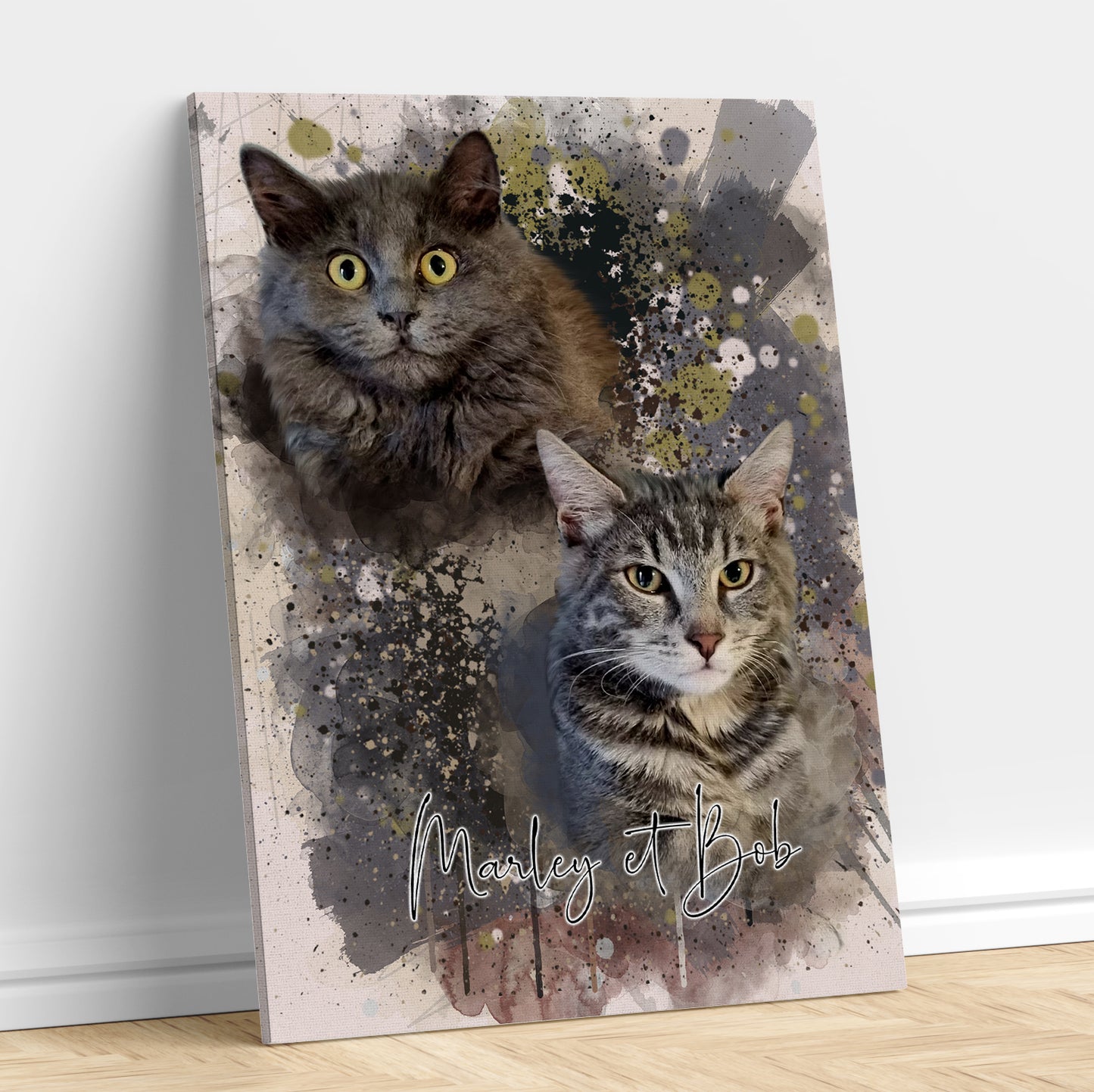 Portrait Aquarelle - Duo