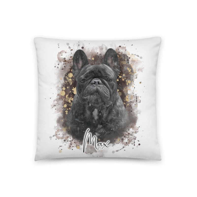 Coussin Personnalisé-Style Aquarelle
