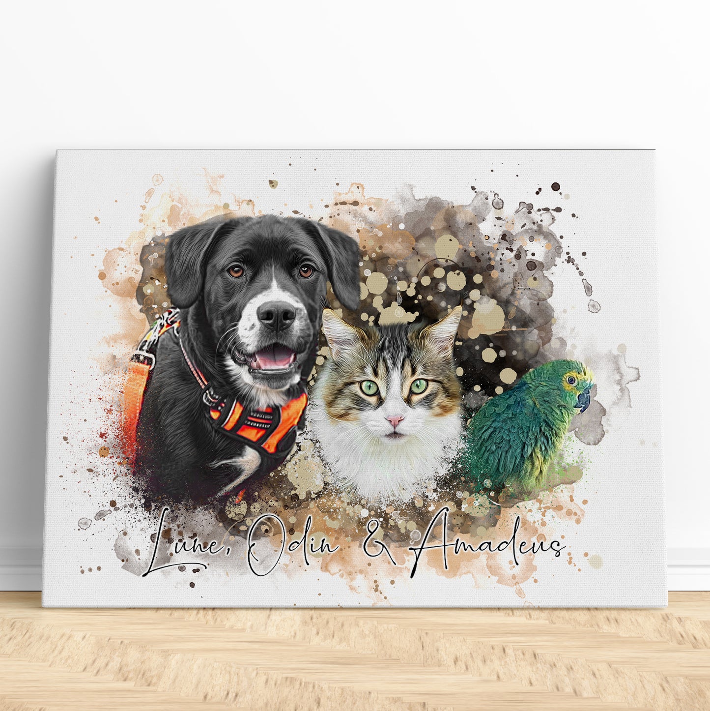 Portrait Aquarelle - Multi