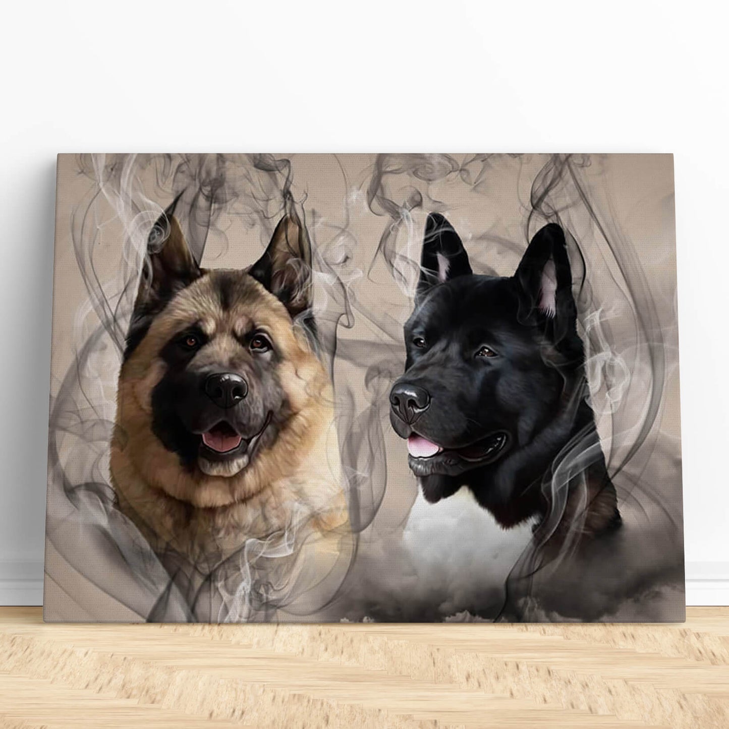 Portrait Smoke Art - Duo