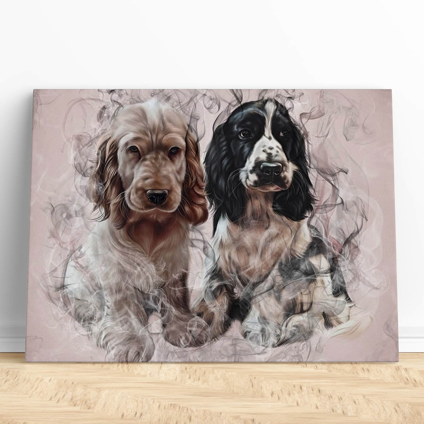 Portrait Smoke Art - Duo