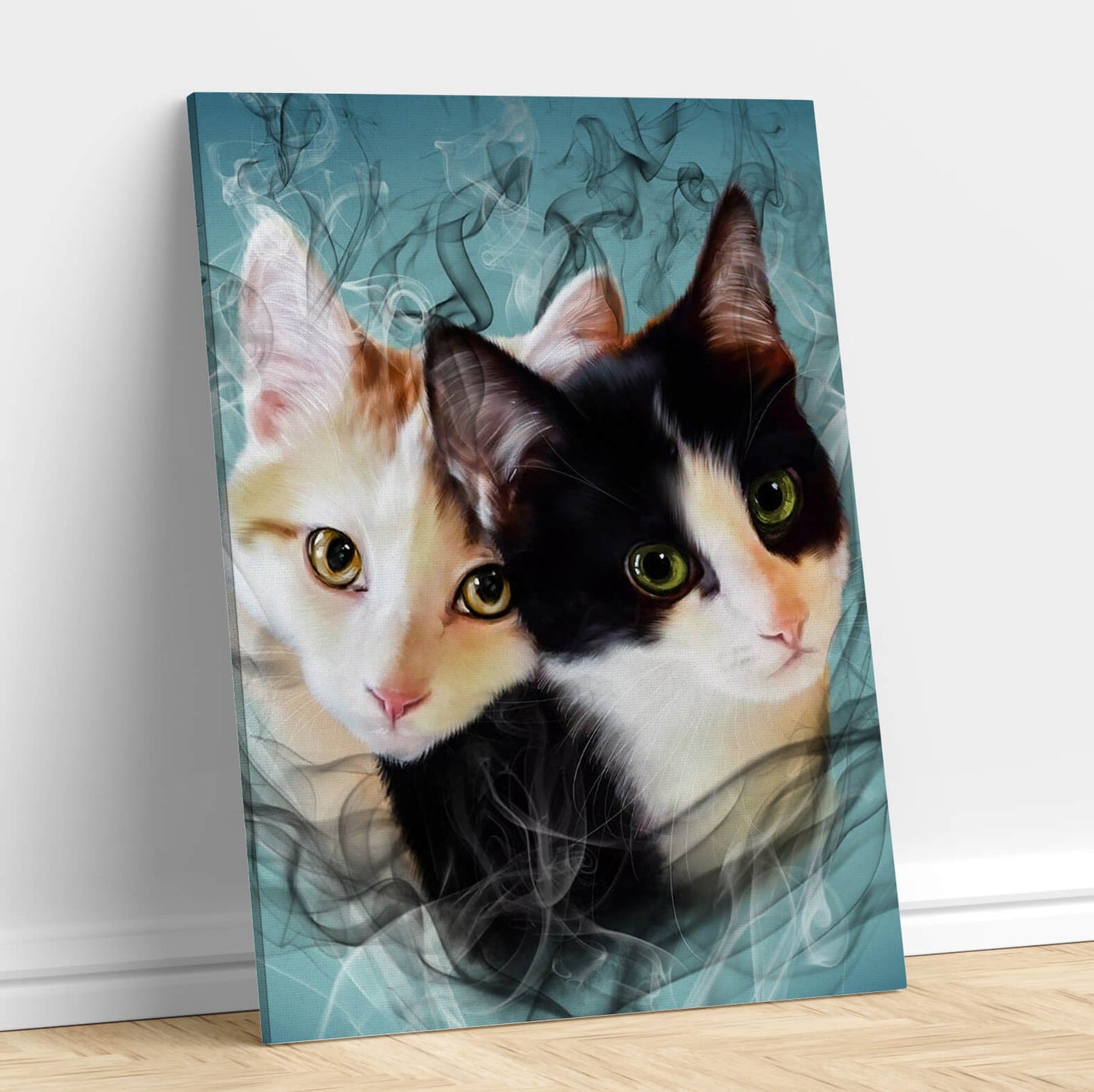Portrait Smoke Art - Duo