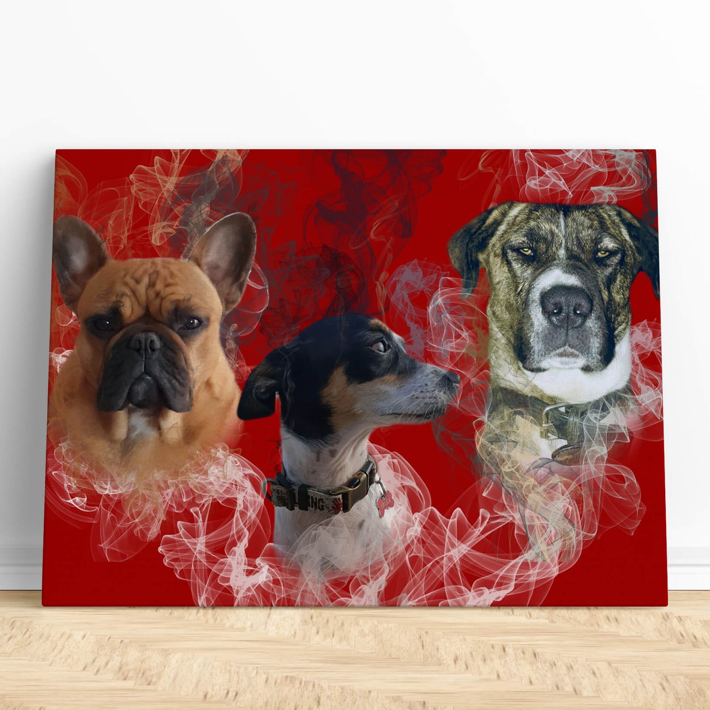 Portrait Smoke Art - Trio