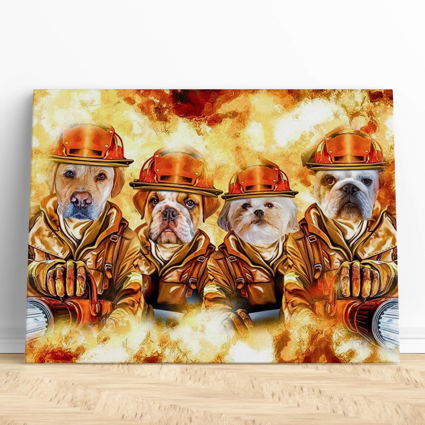 Les 4 Sapeurs-Pompiers