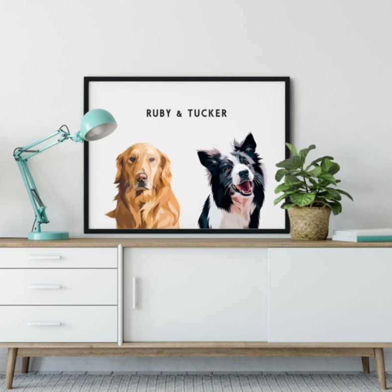 Portrait Simpliste - Duo