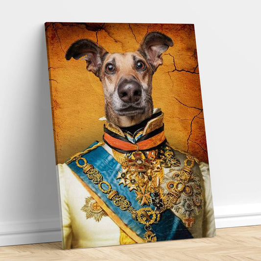 Roi d'Espagne  Portrait animalier personnalisé – Aniportrait